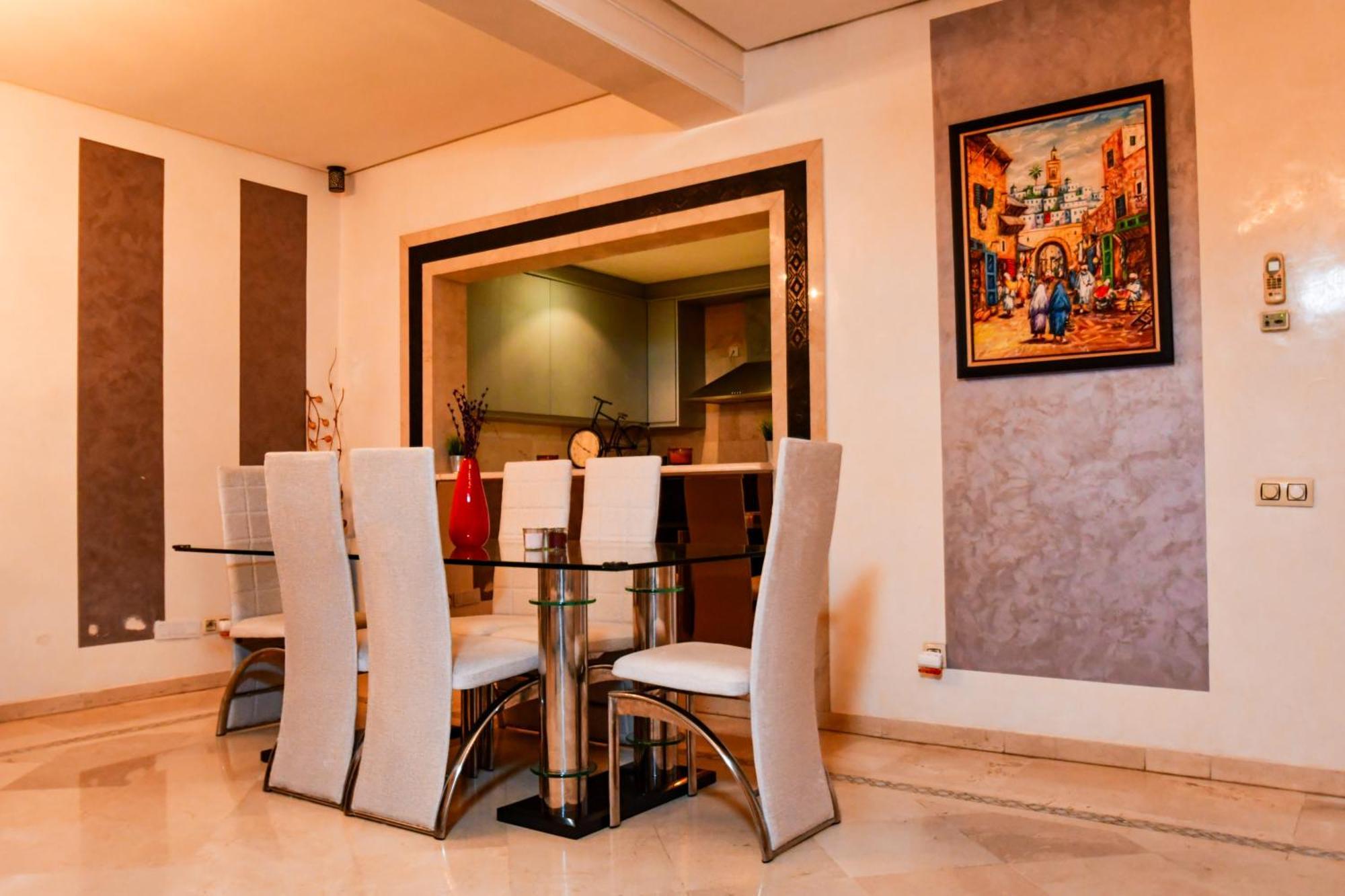 מרקש Appartement Haut Standing Gueliz Plaza מראה חיצוני תמונה